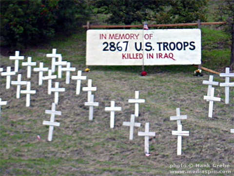 Lafayette Iraq War Protest Memorial