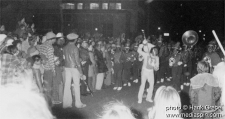New Orleans Parade, Jan. 1978 near Octavia Street